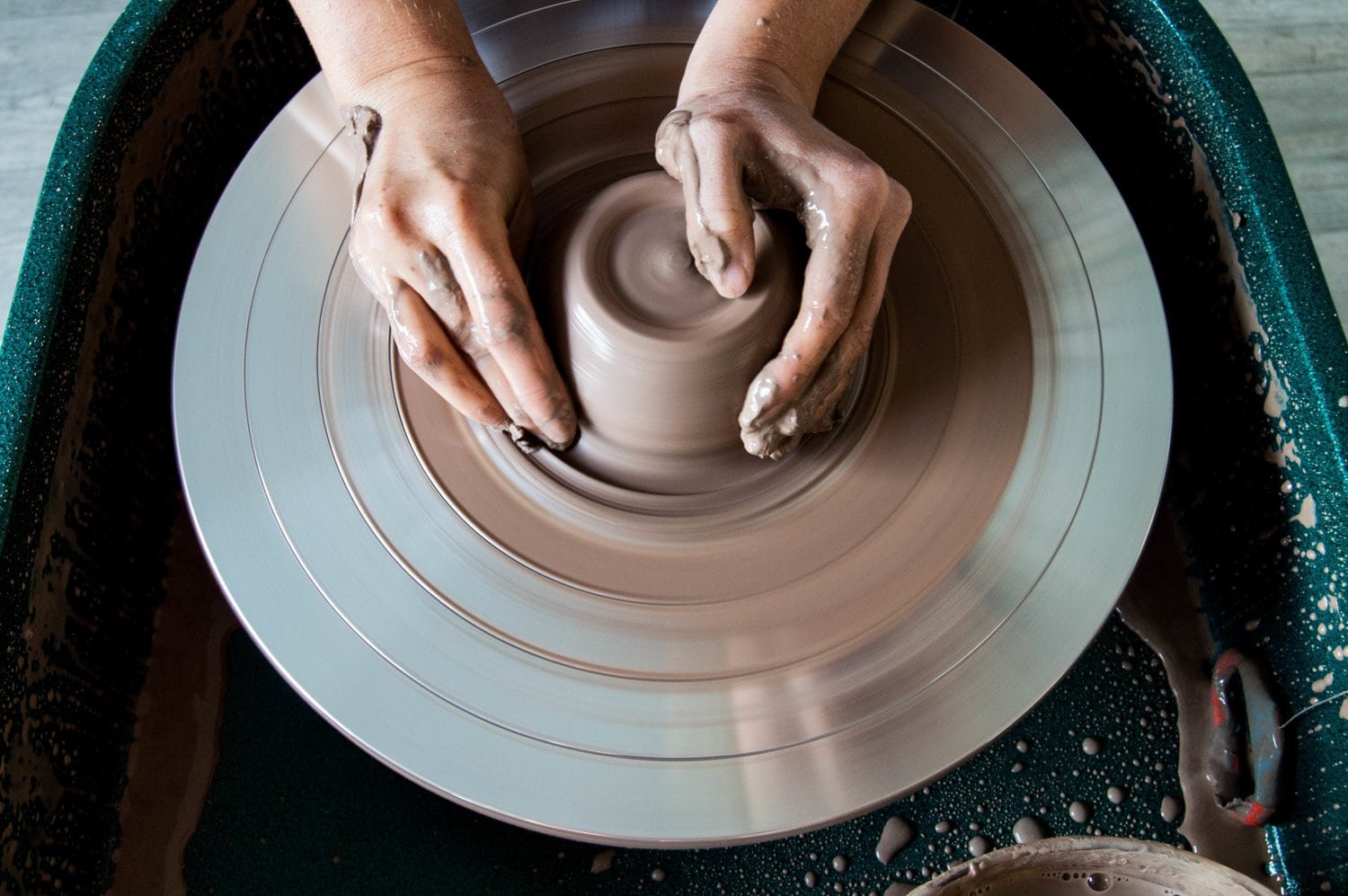 Hand-building Pottery workshop at Gilgamesh for Creative Arts, Jabal Al-Lweibdeh, Amman