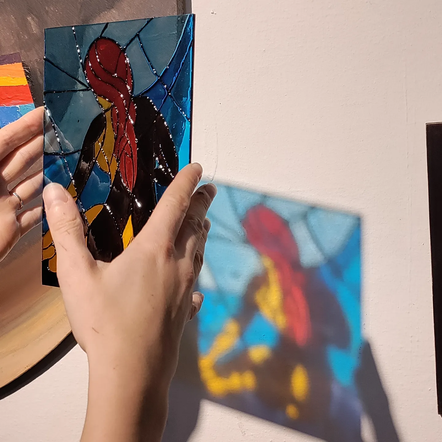 Home 6 Stained Glass workshop in Amman at Gilgamesh for Creative Arts
