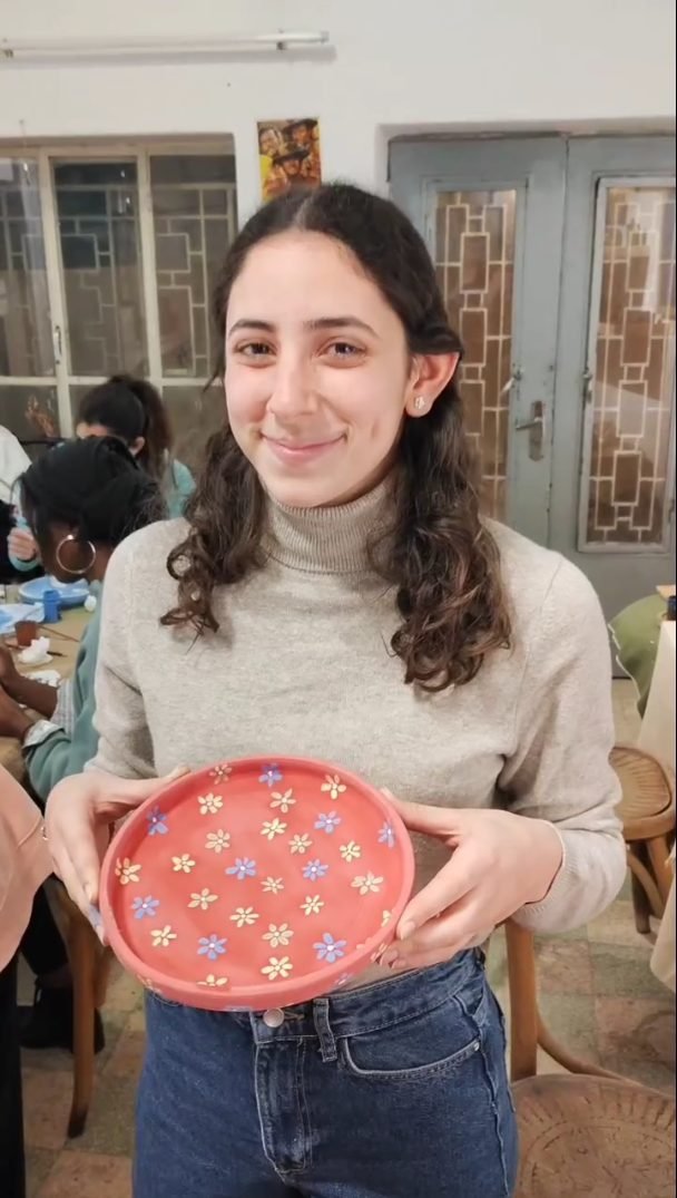 Pottery Painting workshop in Amman at Gilgamesh for Creative Arts